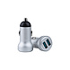 UNIQ Accessory UNIQ Accessory Car charger for Apple Lightning 2x USB - Silver UNIQ Accessory UNIQ Accessory Car charger for Apple Lightning 2x USB - Silver