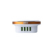 UNIQ Accessory UNIQ Accessory with Led Press Lamp USB 4 ports 4.4A Fast charging - White UNIQ Accessory UNIQ Accessory with Led Press Lamp USB 4 ports 4.4A Fast charging - White