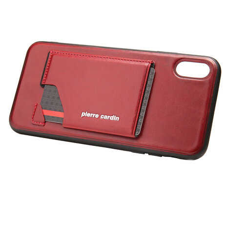 Pierre Cardin Pierre Cardin back cover for iPhone XR - Red Pierre Cardin Pierre Cardin back cover for iPhone XR - Red