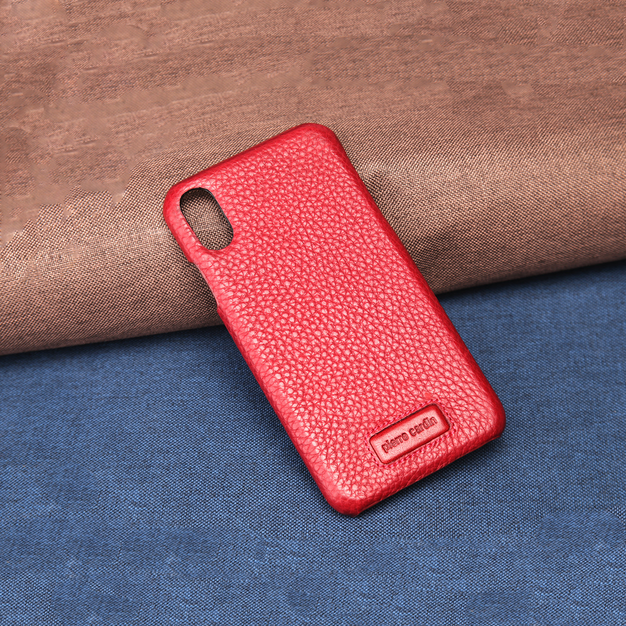 Pierre Cardin Pierre Cardin backcover voor iPhone XR - Rood, foto 4 van 4