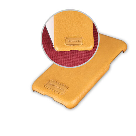 Pierre Cardin Pierre Cardin Silikonhülle für iPhone XR - Gelb Pierre Cardin Pierre Cardin Silikonhülle für iPhone XR - Gelb