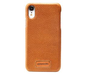 Pierre Cardin Pierre Cardin silicon coque pour iPhone XR - Marron