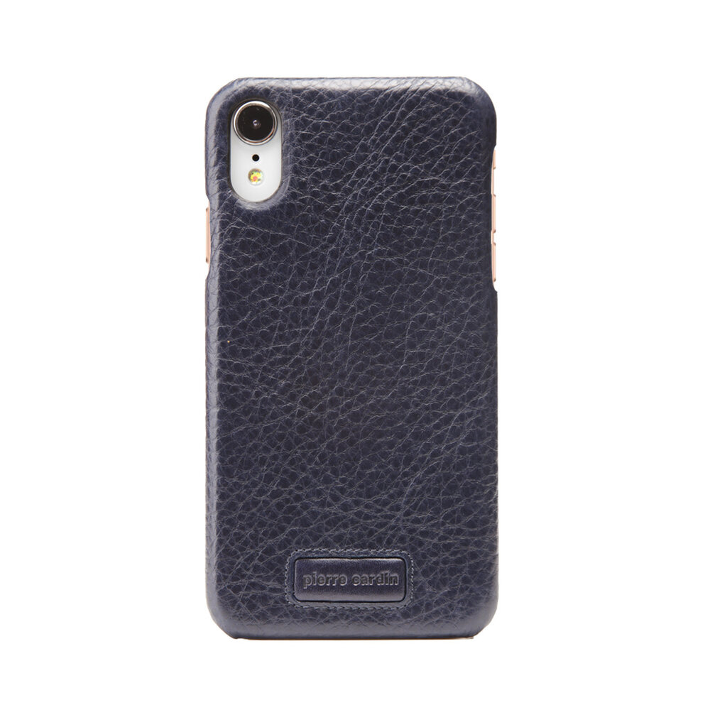 Pierre Cardin Pierre Cardin silicon coque pour iPhone XR - Sapphire Bleu