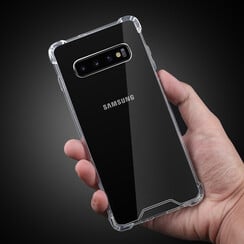 Back cover voor Samsung Galaxy S10 Plus - Transparant
