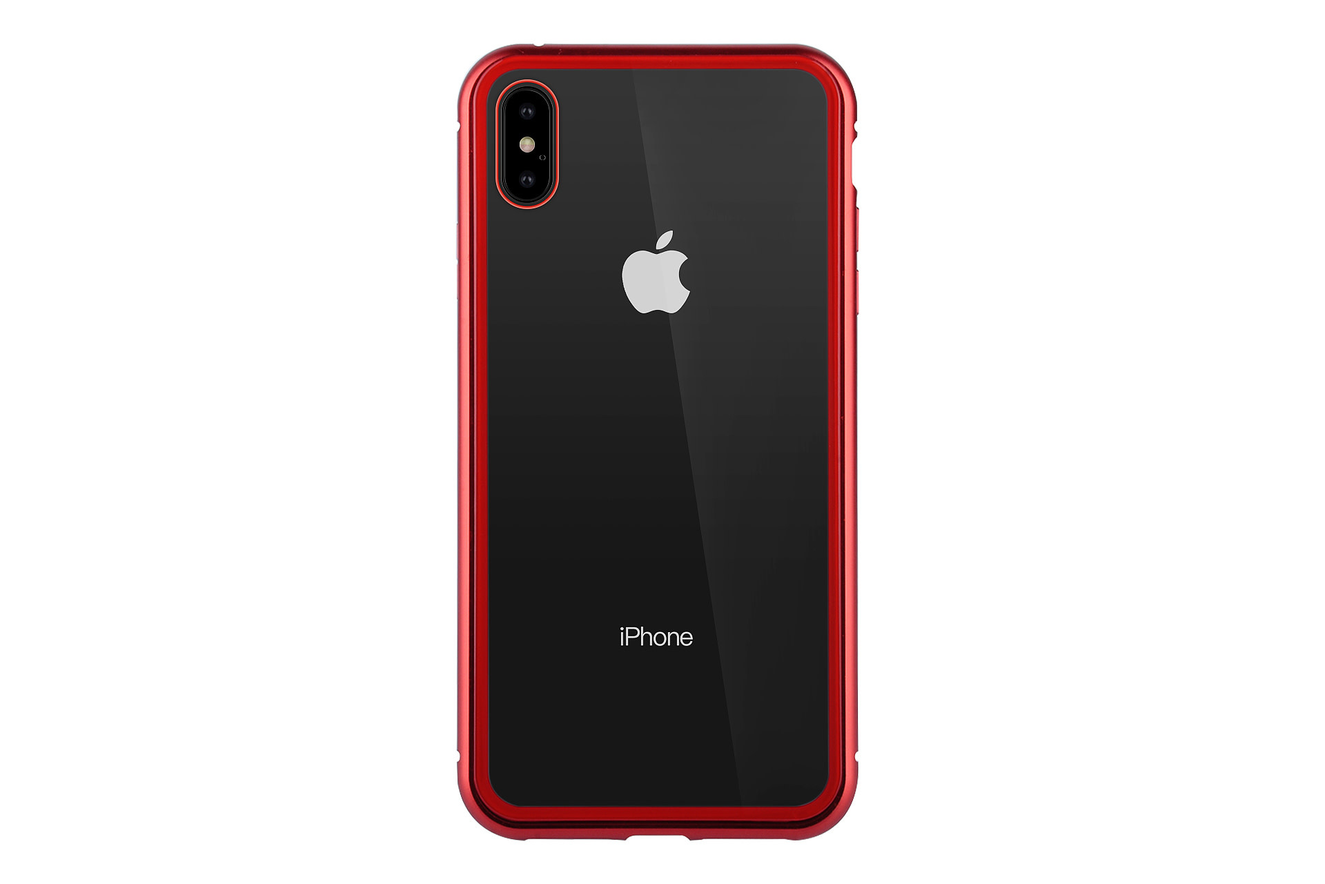 Backcover voor Apple iPhone Xs Max - Rood, foto 3 van 6