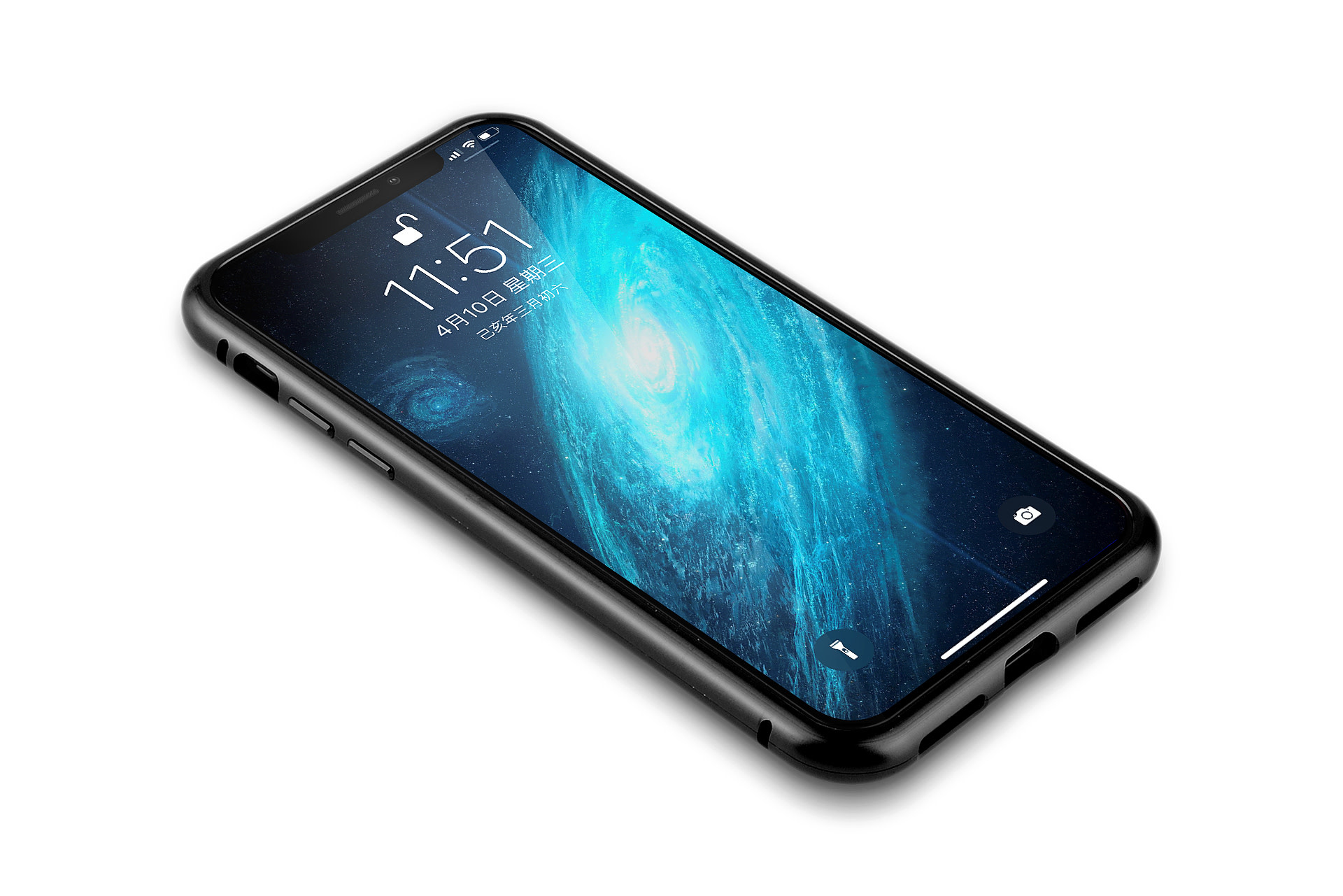 Backcover voor Apple iPhone Xs Max - Zwart, foto 4 van 6