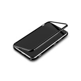 Apple iPhone XR zwart Backcover hoesje - Glas en metaal Apple iPhone XR zwart Backcover hoesje - Glas en metaal