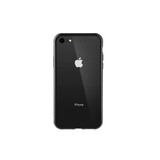 Apple iPhone 7-8 zwart Backcover hoesje - Glas en metaal Apple iPhone 7-8 zwart Backcover hoesje - Glas en metaal