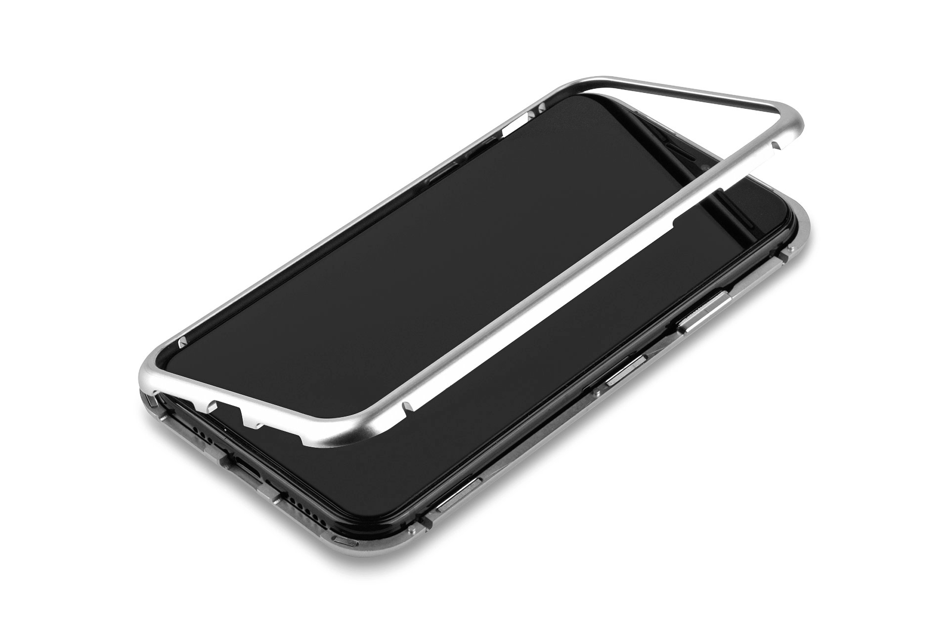 Backcover voor Apple iPhone Xs Max - Zilver