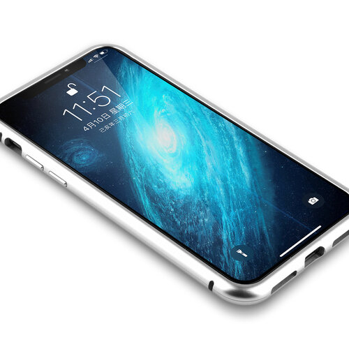 Coque pour iPhone Xs Max - Argent