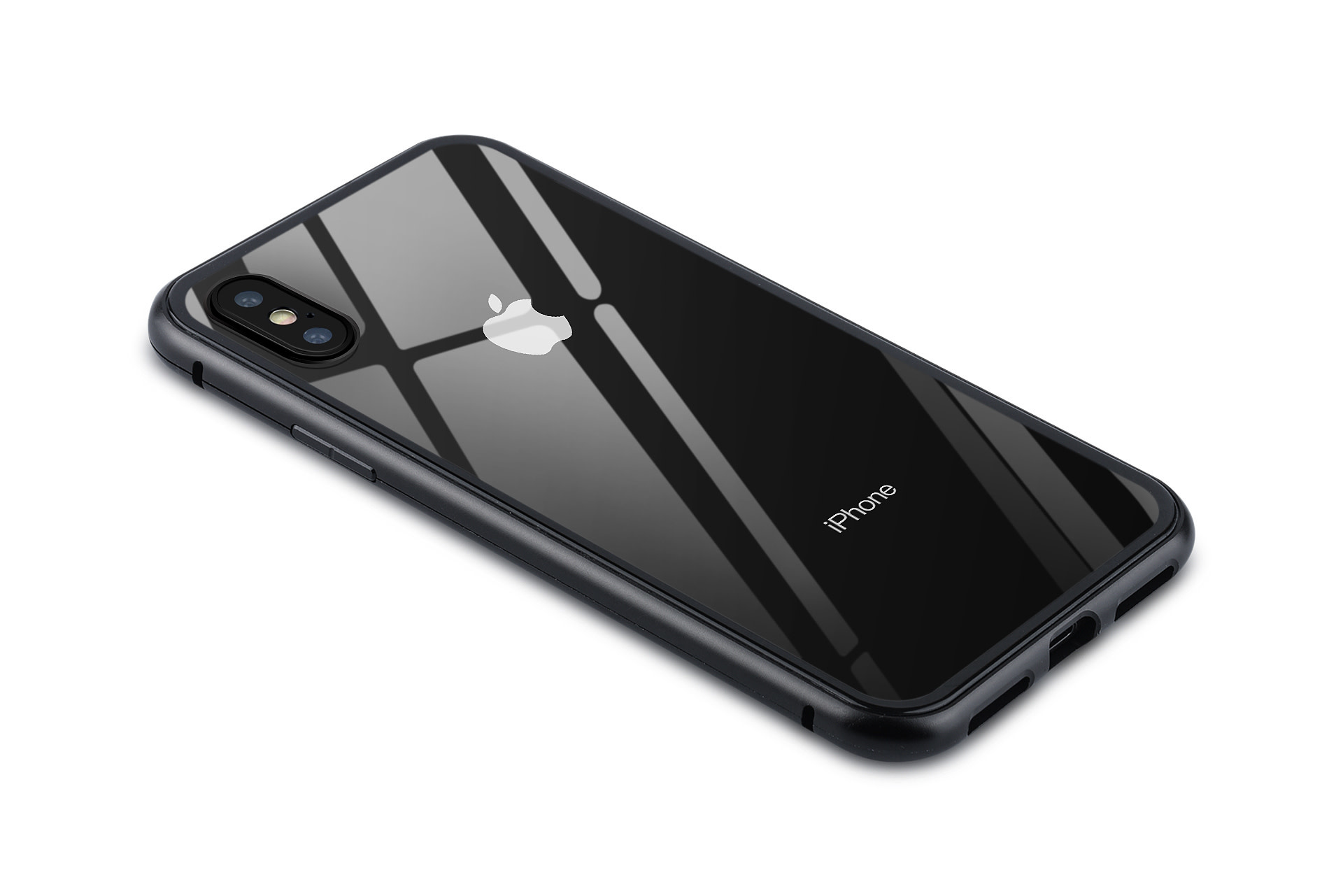 Back cover hoesje voor iPhone X-Xs - Zwart, foto 6 van 6