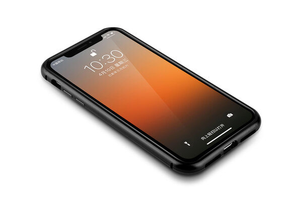 Uniq accessory Apple iPhone XR Schwarz Back-Cover hul - Glas und Metall Uniq accessory Apple iPhone XR Schwarz Back-Cover hul - Glas und Metall