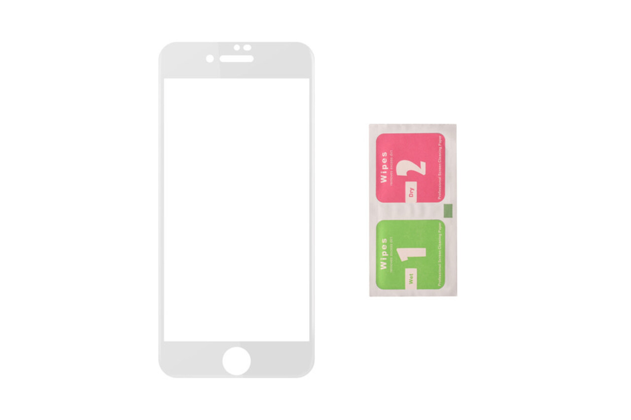 Smartphone screenprotector for iPhone 7-8 Plus - White Smartphone screenprotector for iPhone 7-8 Plus - White