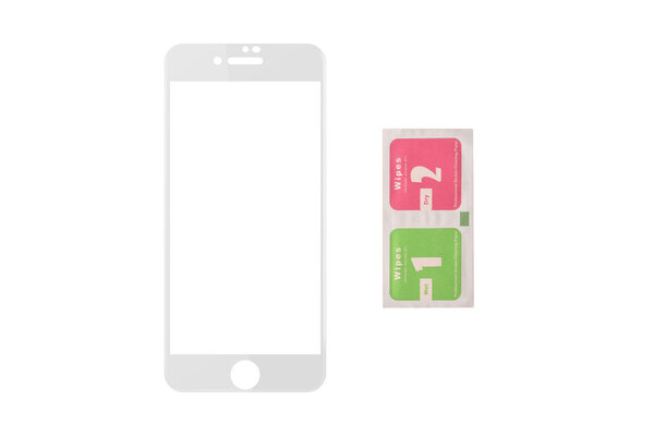 Smartphone screenprotector for iPhone 7-8 Plus - White Smartphone screenprotector for iPhone 7-8 Plus - White