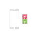 Screenprotector pour iPhone 7-8 Plus - Blanc Screenprotector pour iPhone 7-8 Plus - Blanc