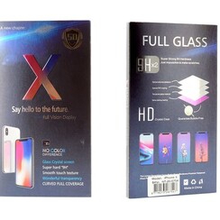 Display Schutzglas für iPhone X-Xs - Schwarz