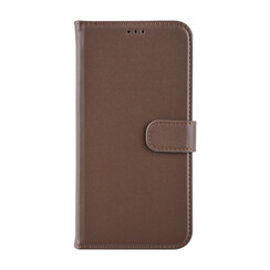 Bruin hoesje Samsung Galaxy A20 Book Case - Pasjeshouder - Magneetsluiting (A205F)