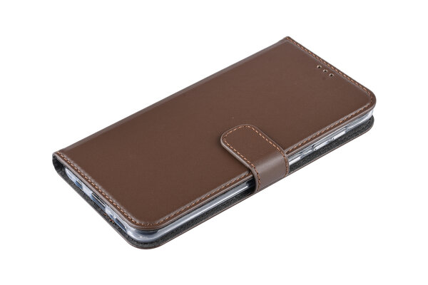 Samsung Galaxy A20 Kartenhalter Braun Book-Case hul -Magnetverschluss - Kunststof;TPU Samsung Galaxy A20 Kartenhalter Braun Book-Case hul -Magnetverschluss - Kunststof;TPU