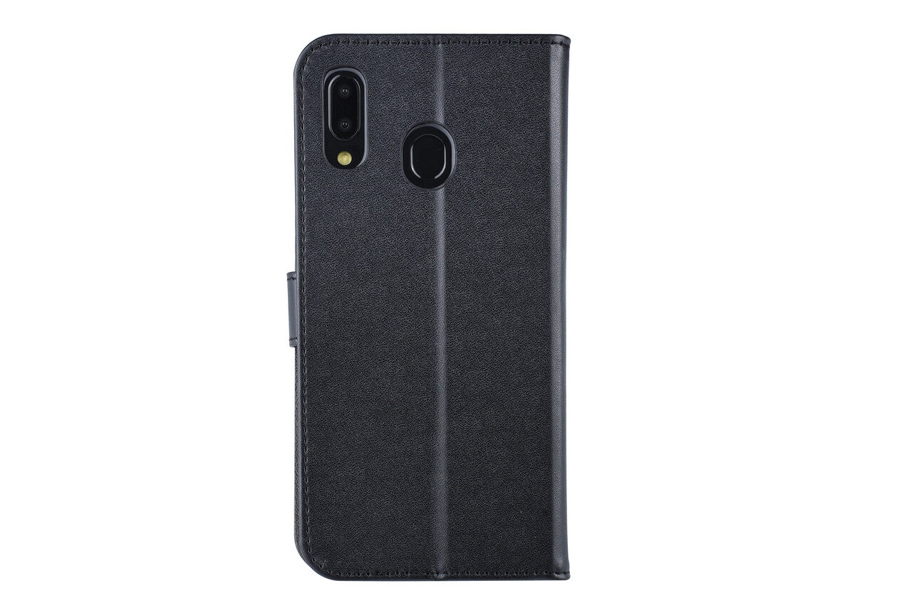 Samsung Galaxy A30 Kartenhalter Schwarz Book-Case hul -Magnetverschluss - Kunststof;TPU Samsung Galaxy A30 Kartenhalter Schwarz Book-Case hul -Magnetverschluss - Kunststof;TPU