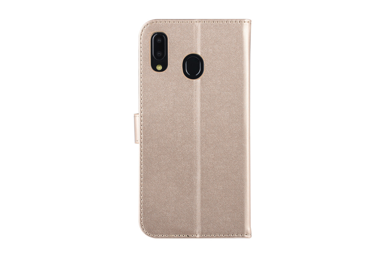 Goud hoesje Samsung Galaxy A30 Book Case - Pasjeshouder - Magneetsluiting (A305F) Goud hoesje Samsung Galaxy A30 Book Case - Pasjeshouder - Magneetsluiting (A305F)