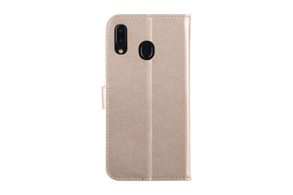 Goud hoesje Samsung Galaxy A30 Book Case - Pasjeshouder - Magneetsluiting (A305F) Goud hoesje Samsung Galaxy A30 Book Case - Pasjeshouder - Magneetsluiting (A305F)