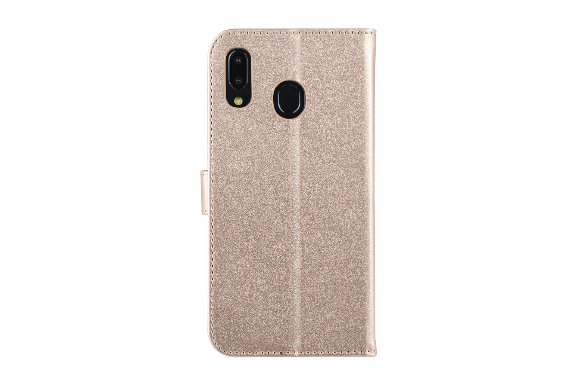 Goud hoesje Samsung Galaxy A30 Book Case - Pasjeshouder - Magneetsluiting (A305F), foto 2 van 6