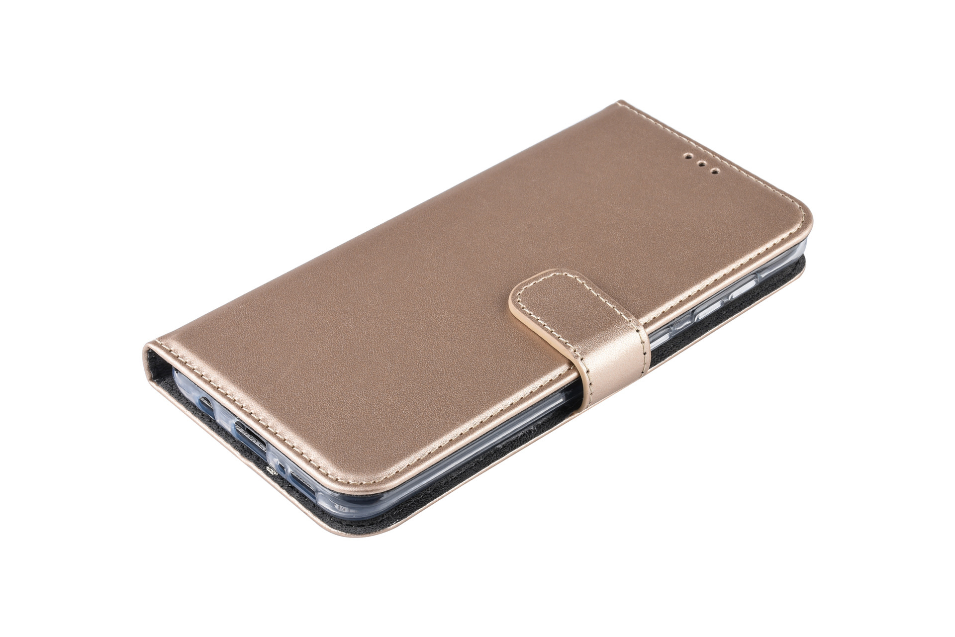 Goud hoesje Samsung Galaxy A30 Book Case - Pasjeshouder - Magneetsluiting (A305F), foto 4 van 6