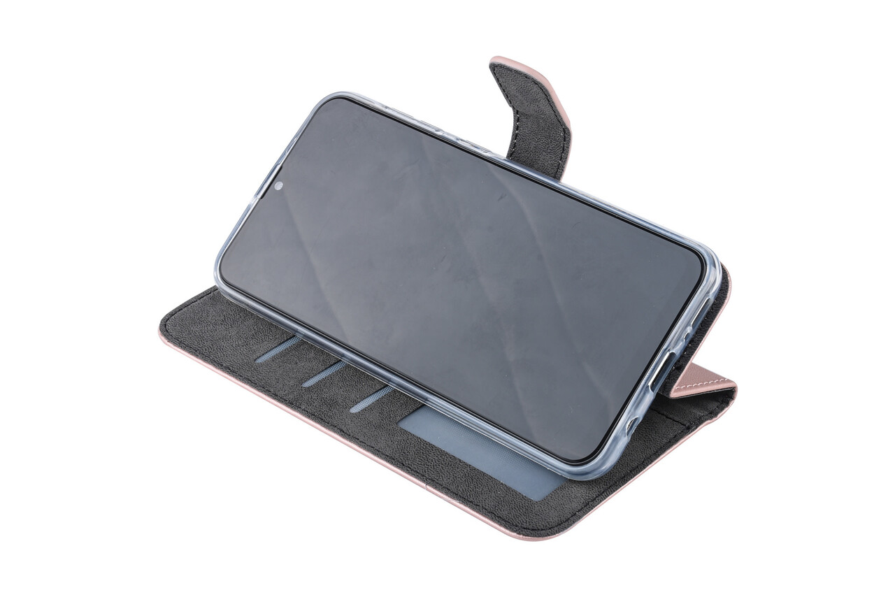 Samsung Galaxy A30 Titulaire de la carte Rose Book type housse - Fermeture magnétique Samsung Galaxy A30 Titulaire de la carte Rose Book type housse - Fermeture magnétique