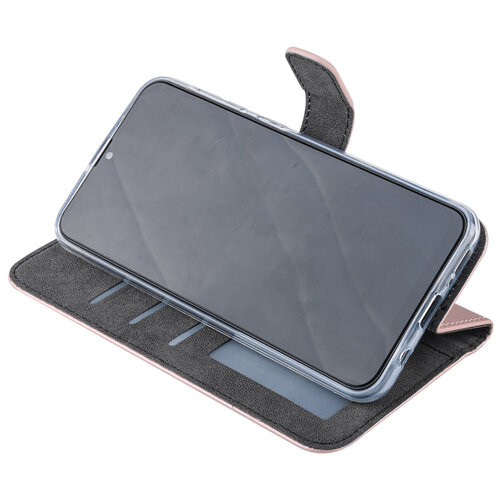RoseGold hoesje Samsung Galaxy A30 Book Case - Pasjeshouder - Magneetsluiting (A305F)