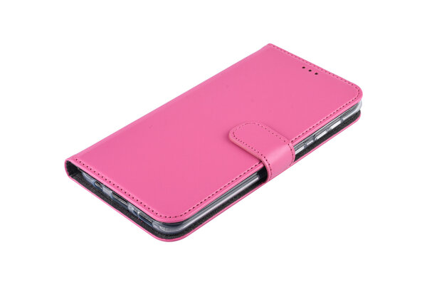 Felroze hoesje Samsung Galaxy A30 Book Case - Pasjeshouder - Magneetsluiting (A305F) Felroze hoesje Samsung Galaxy A30 Book Case - Pasjeshouder - Magneetsluiting (A305F)
