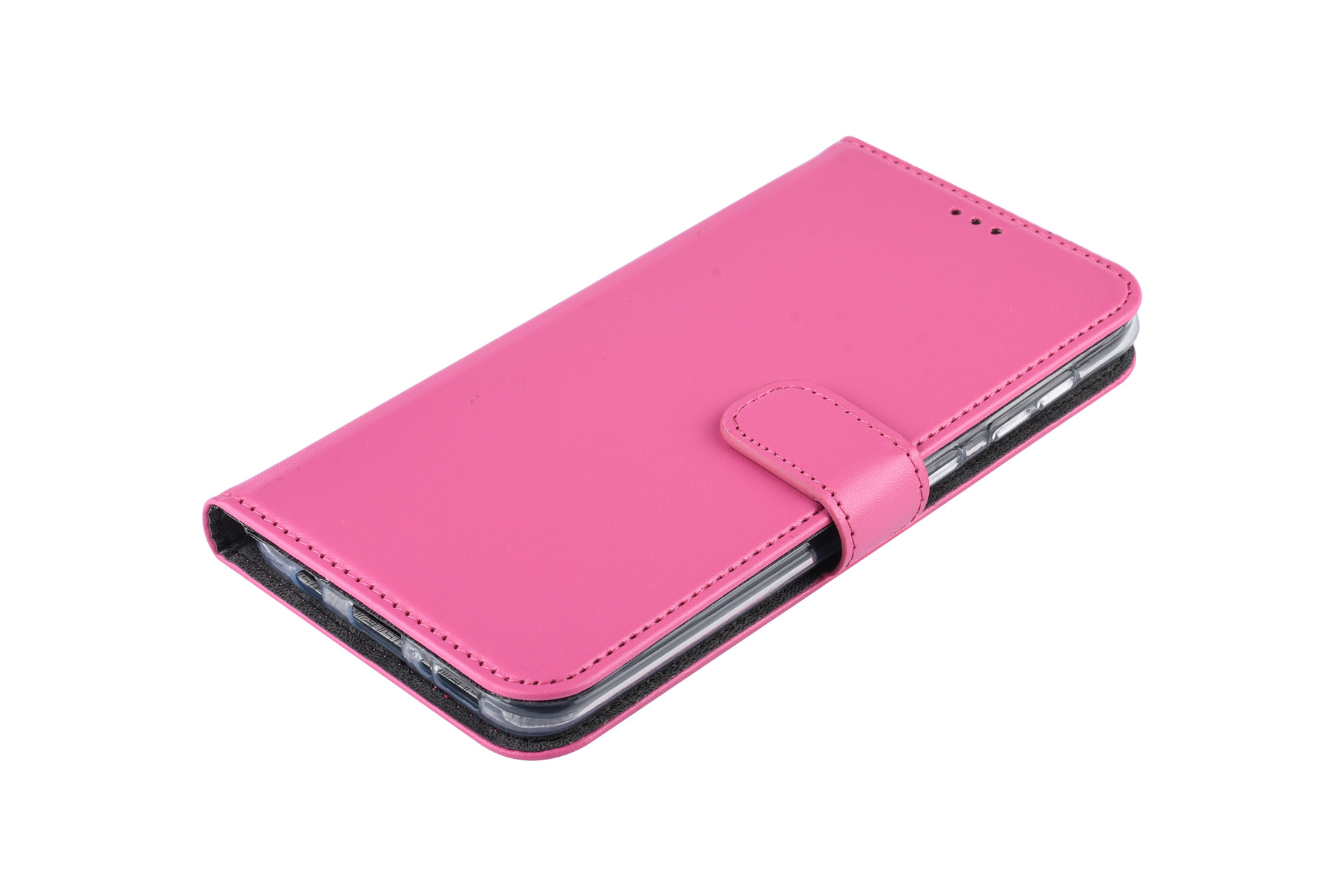 Felroze hoesje Samsung Galaxy A30 Book Case - Pasjeshouder - Magneetsluiting (A305F), foto 4 van 6