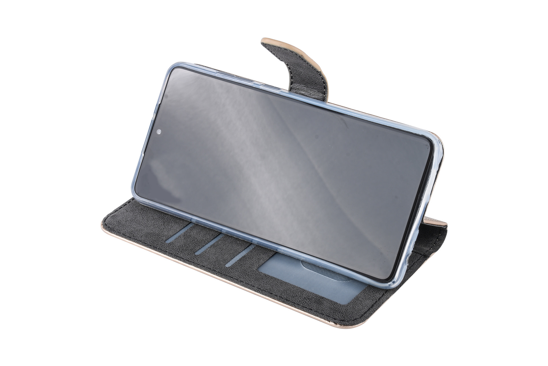Goud hoesje Huawei P30 Book Case - Pasjeshouder - Magneetsluiting, foto 5 van 6