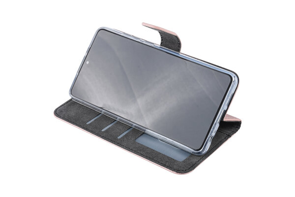 Huawei P30 Kartenhalter Pink Book-Case hul -Magnetverschluss - Kunststof;TPU Huawei P30 Kartenhalter Pink Book-Case hul -Magnetverschluss - Kunststof;TPU