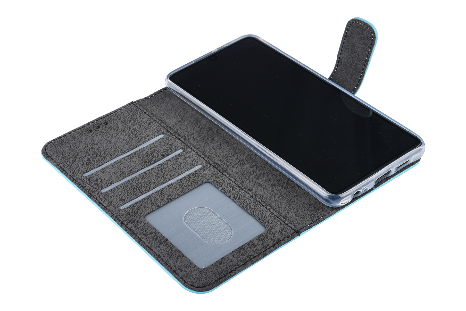 Blauw hoesje Huawei P30 Book Case - Pasjeshouder - Magneetsluiting, foto 5 van 6