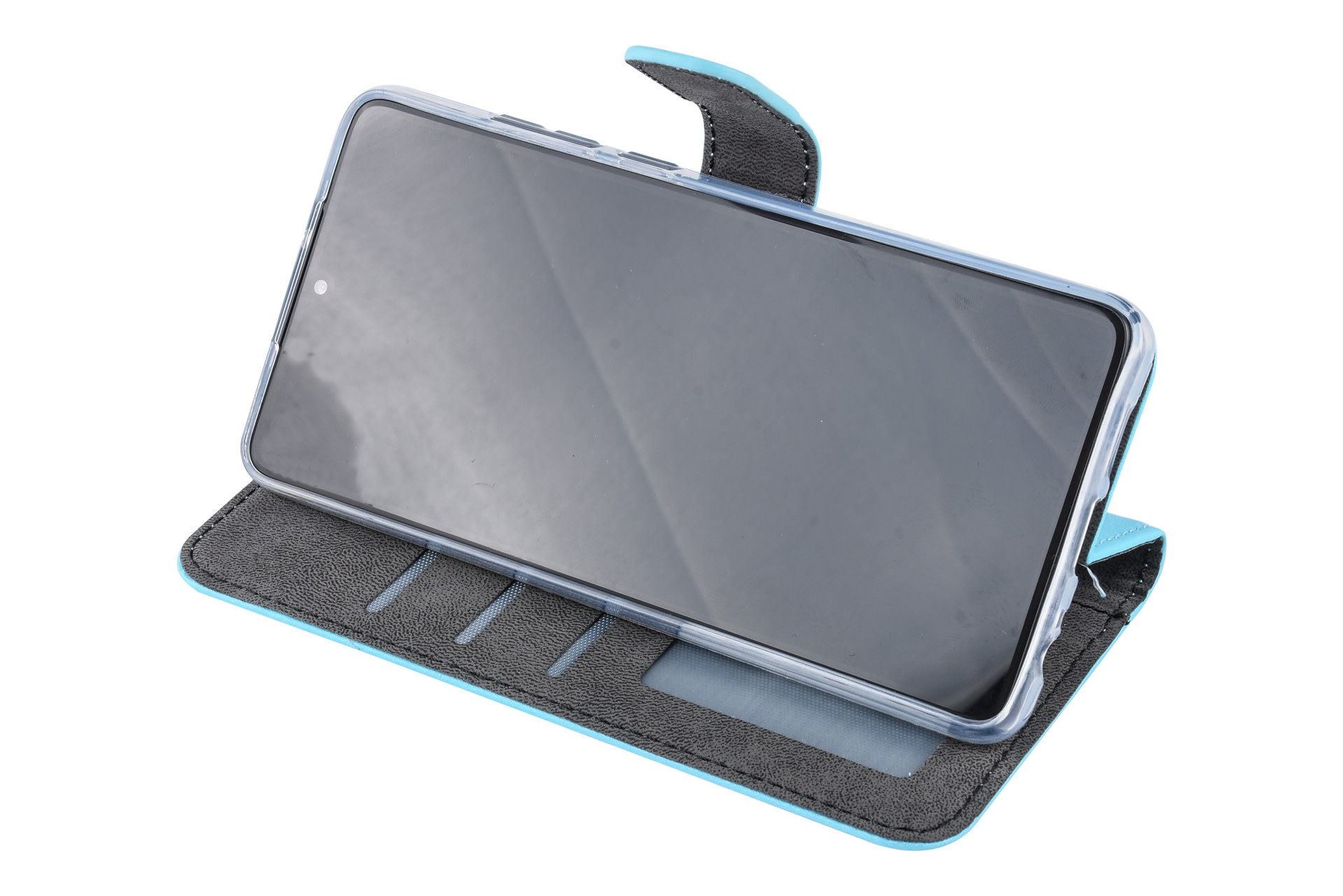 Blauw hoesje Huawei P30 Book Case - Pasjeshouder - Magneetsluiting, foto 6 van 6
