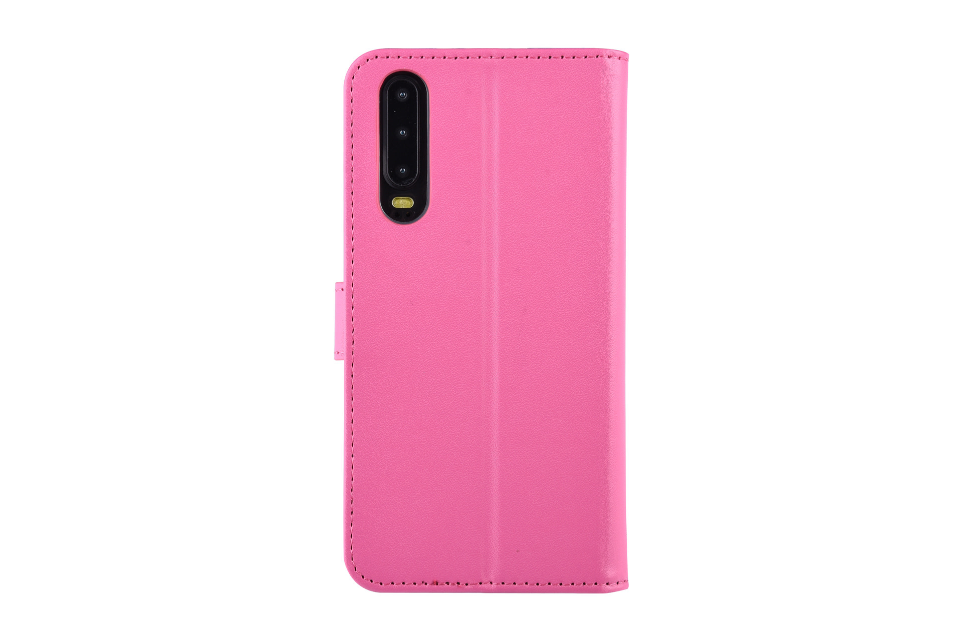 Felroze hoesje Huawei P30 Book Case - Pasjeshouder - Magneetsluiting, foto 2 van 6