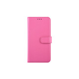 Felroze hoesje Huawei P30 Book Case - Pasjeshouder - Magneetsluiting