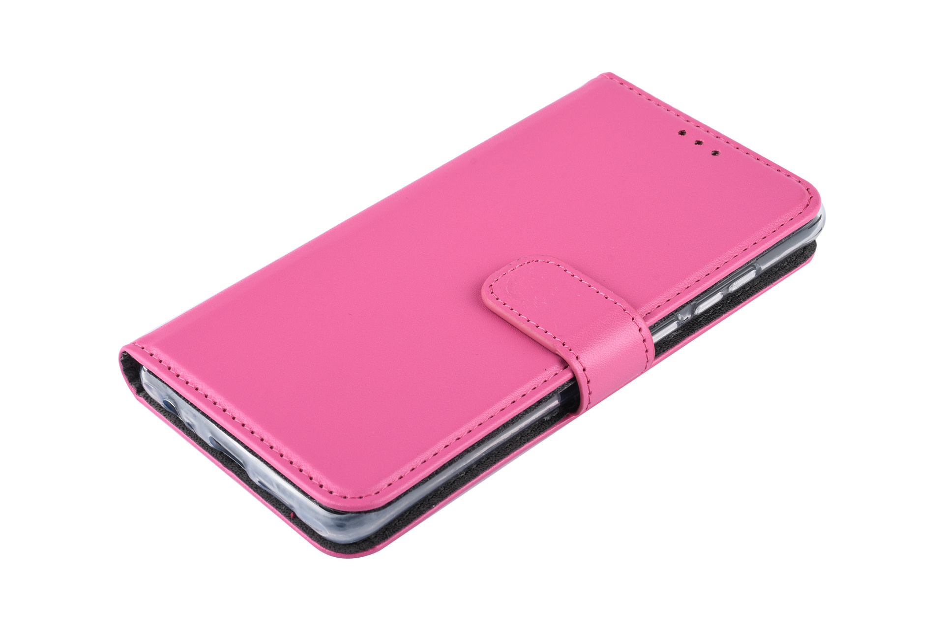 Felroze hoesje Huawei P30 Book Case - Pasjeshouder - Magneetsluiting, foto 4 van 6