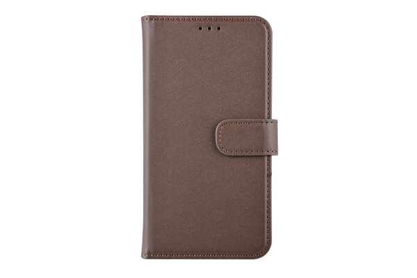 Huawei P30 Pasjeshouder Bruin Booktype hoesje - Magneetsluiting - Kunststof;TPU Huawei P30 Pasjeshouder Bruin Booktype hoesje - Magneetsluiting - Kunststof;TPU