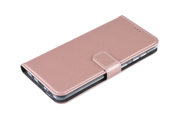 RoseGold hoesje Samsung Galaxy A20 Book Case - Pasjeshouder - Magneetsluiting (A205F) RoseGold hoesje Samsung Galaxy A20 Book Case - Pasjeshouder - Magneetsluiting (A205F)