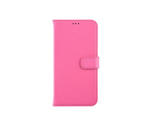 Plateau Wees Heup Samsung Galaxy A20 Pasjeshouder Roze Booktype hoesje - Magneetsluiting -  Kunststof;TPU - NT Mobiel Accessoires - Nederland