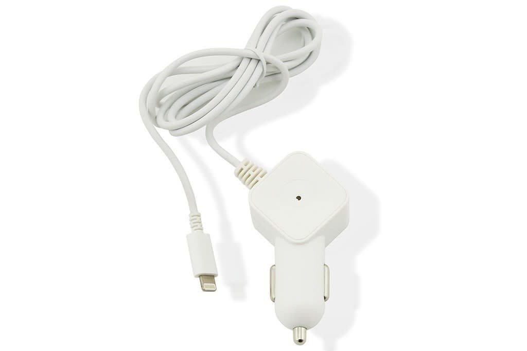 Autolader muvit 1A lightning - Wit
