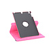 Apple iPad 9.7 (2017) en Apple iPad 9.7 (2018) Roze 360 graden draaibare hoes - Book Case Tablethoes Apple iPad 9.7 (2017) en Apple iPad 9.7 (2018) Roze 360 graden draaibare hoes - Book Case Tablethoes