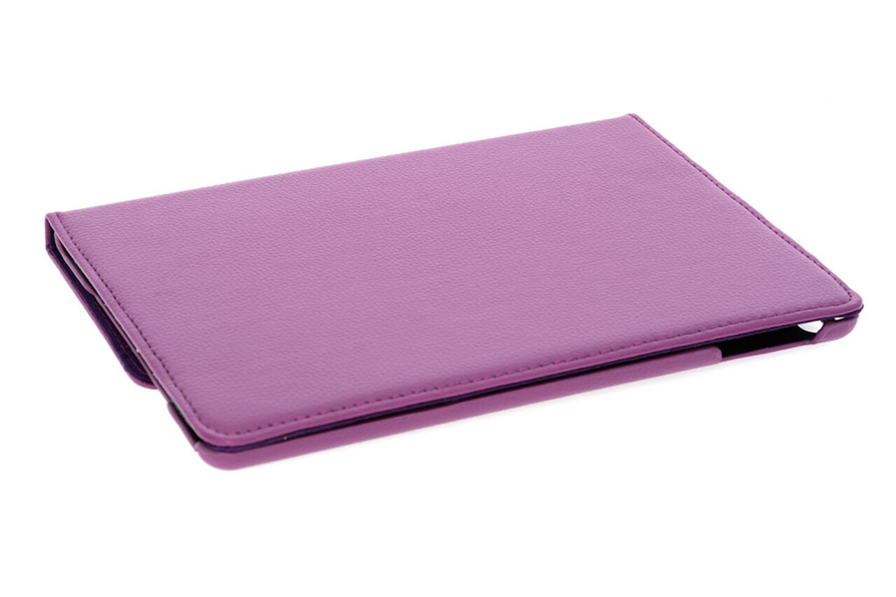 Apple iPad 9.7 (2017) en Apple iPad 9.7 (2018) Paars 360 graden draaibare hoes - Book Case Tablethoes Apple iPad 9.7 (2017) en Apple iPad 9.7 (2018) Paars 360 graden draaibare hoes - Book Case Tablethoes