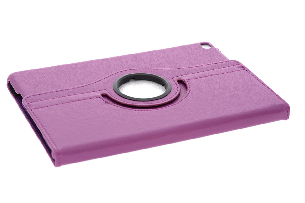 Apple iPad 9.7 (2017) en Apple iPad 9.7 (2018) Paars 360 graden draaibare hoes - Book Case Tablethoes Apple iPad 9.7 (2017) en Apple iPad 9.7 (2018) Paars 360 graden draaibare hoes - Book Case Tablethoes