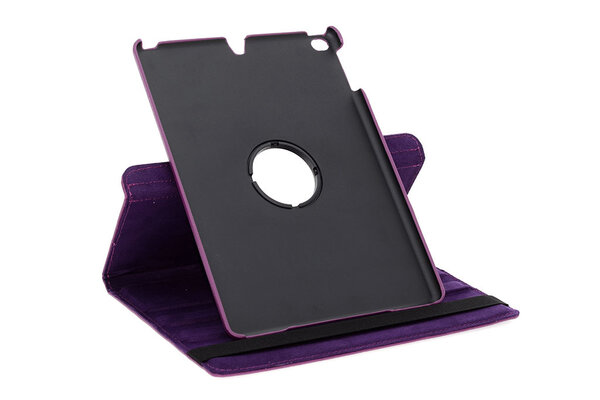 Apple iPad 9.7 (2017) en Apple iPad 9.7 (2018) Paars 360 graden draaibare hoes - Book Case Tablethoes Apple iPad 9.7 (2017) en Apple iPad 9.7 (2018) Paars 360 graden draaibare hoes - Book Case Tablethoes