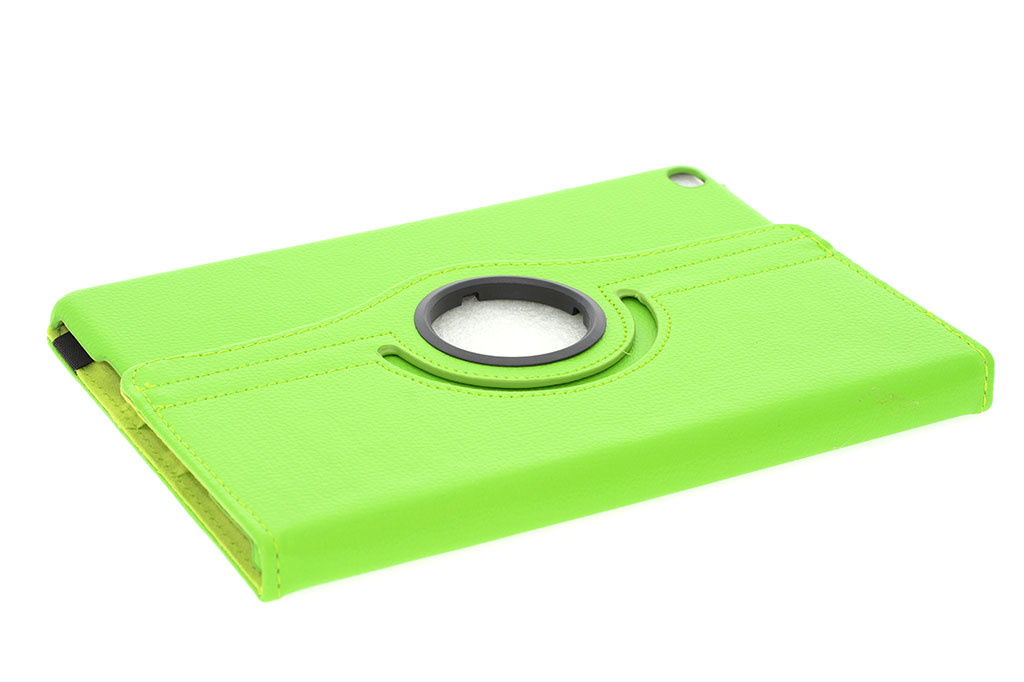 Apple iPad 9.7 (2017) en Apple iPad 9.7 (2018) Groen 360 graden draaibare hoes - Book Case Tablethoes
