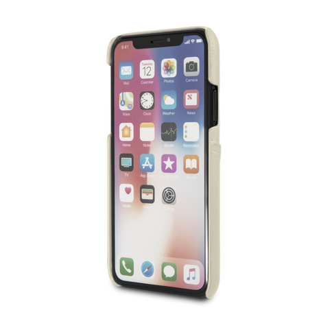 BMW BMW backcover voor Apple iPhone X-Xs - Taupe BMW BMW backcover voor Apple iPhone X-Xs - Taupe