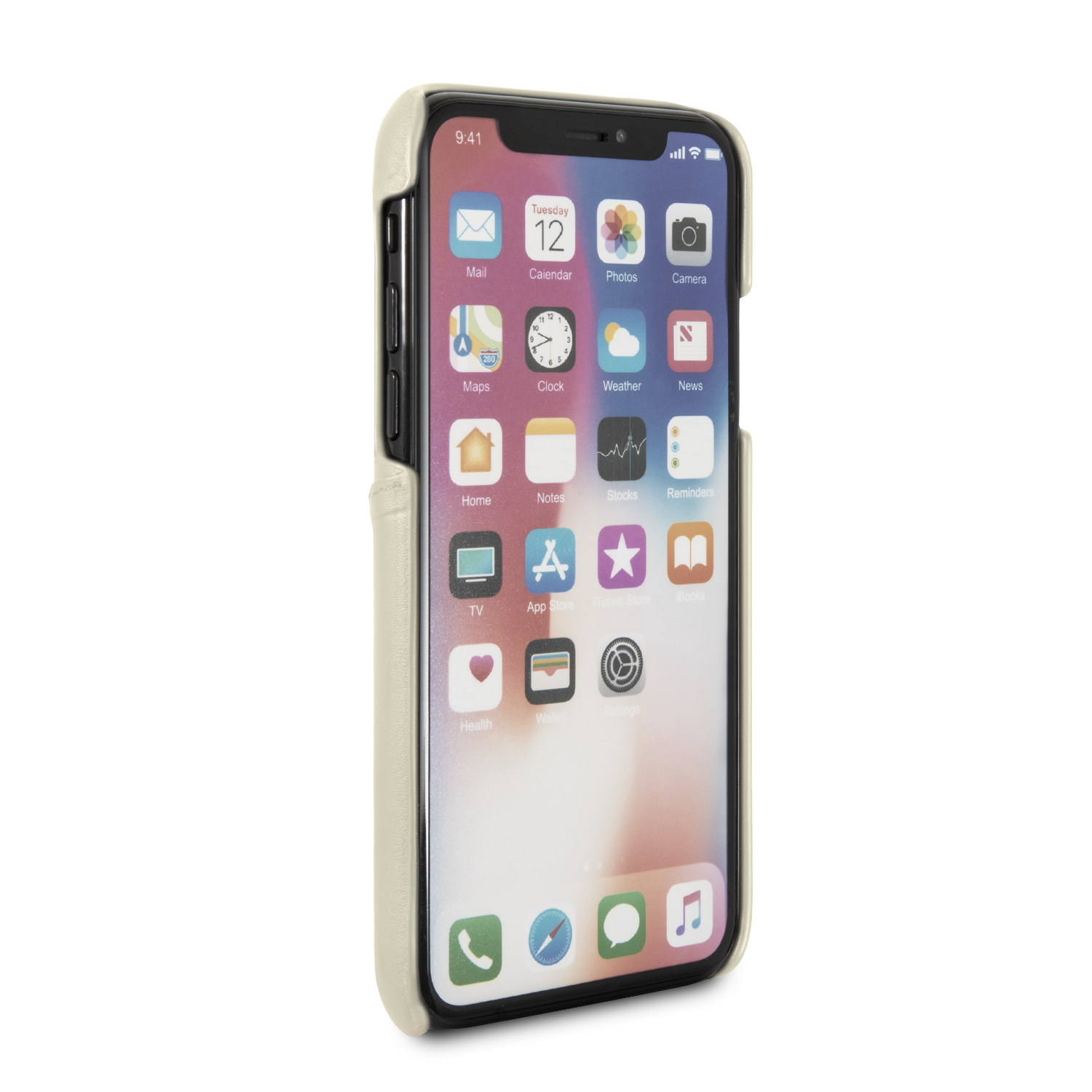 BMW BMW backcover voor Apple iPhone X-Xs - Taupe, foto 3 van 6