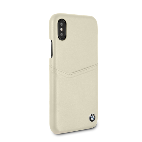 BMW BMW backcover voor Apple iPhone X-Xs - Taupe BMW BMW backcover voor Apple iPhone X-Xs - Taupe